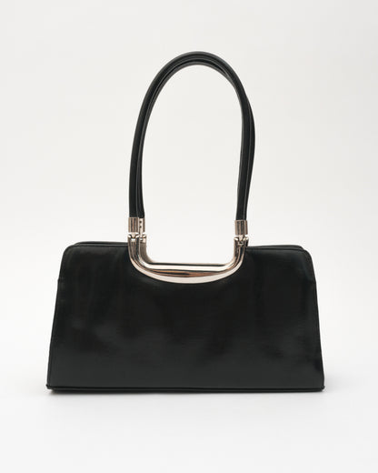 VTG CATO Black Vegan Leather Purse