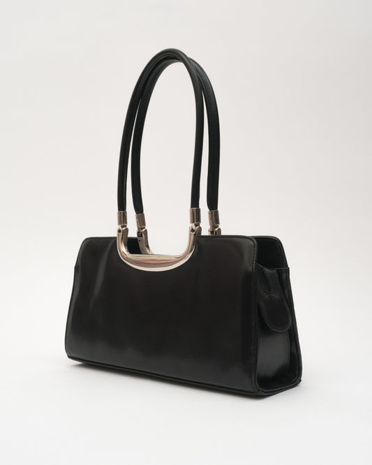 VTG CATO Black Vegan Leather Purse