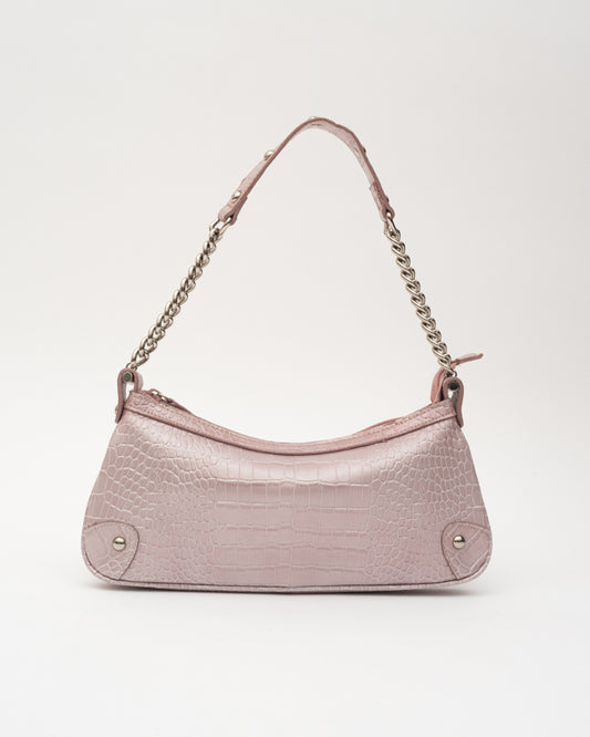VTG NINE WEST Vegan Pink Iridescent Purse