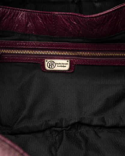 VTG HAYDEN HARNETT Pink Patent Leather Hobo Bag