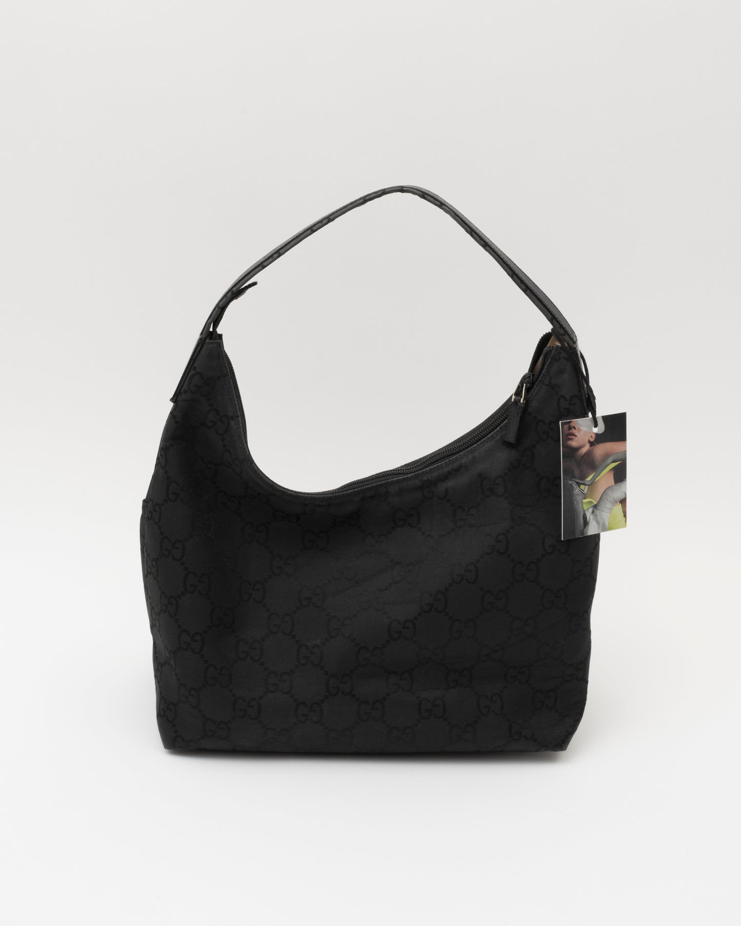 90s GUCCI Monogram Hobo Bag