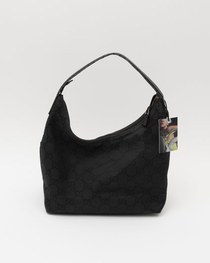 90s GUCCI Monogram Hobo Bag