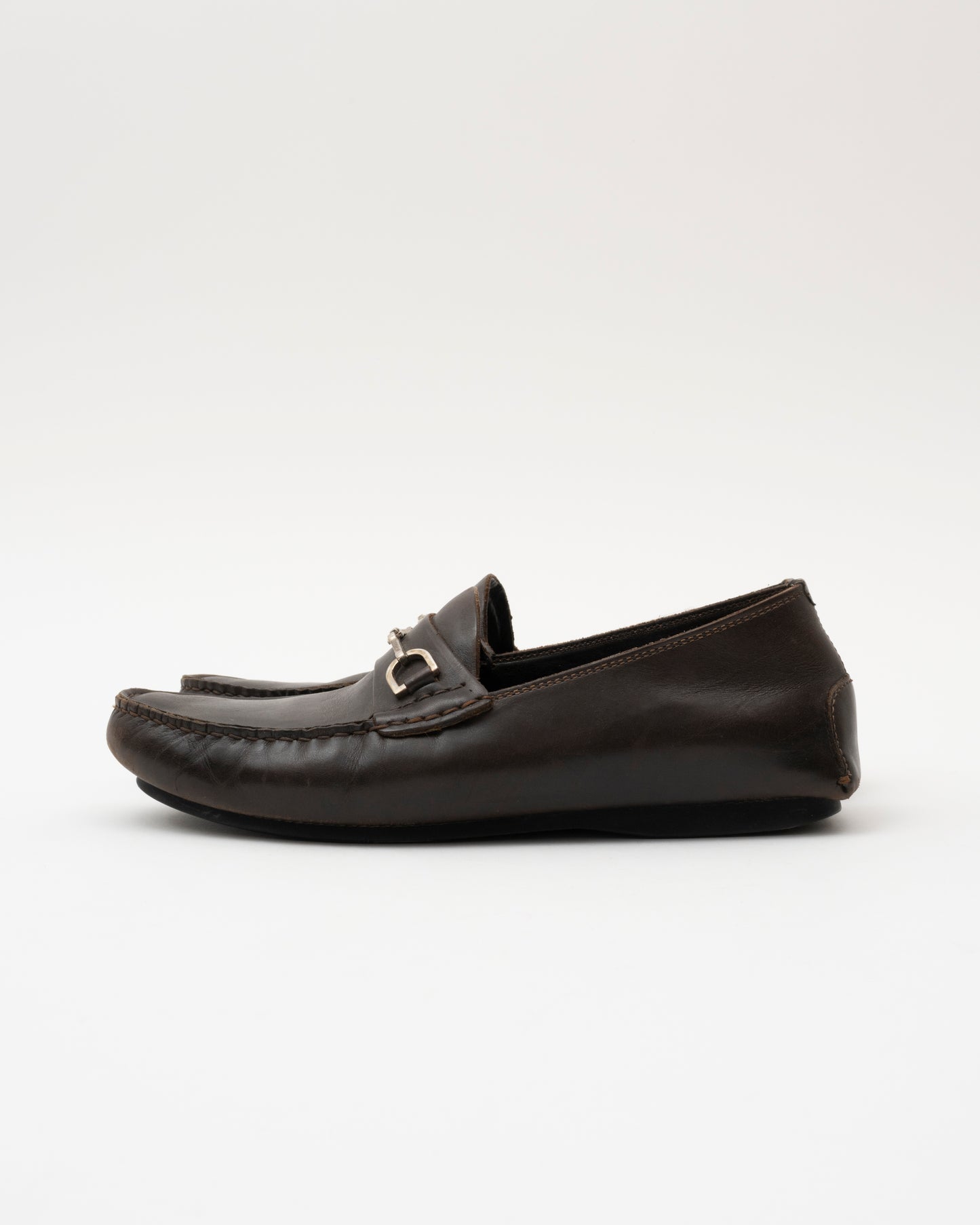 1953 GUCCI Brown Leather Loafer (7.5)
