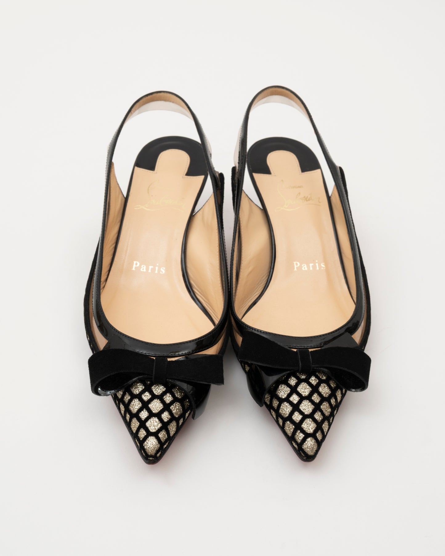 AW2018 CHRISTIAN LOUBOUTIN Slingback Kitten Heel (5.5)