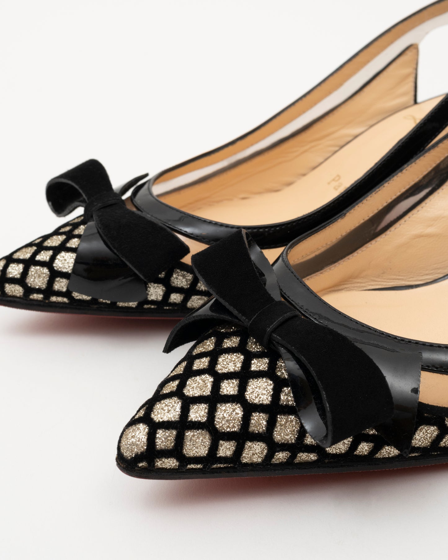 AW2018 CHRISTIAN LOUBOUTIN Slingback Kitten Heel (5.5)