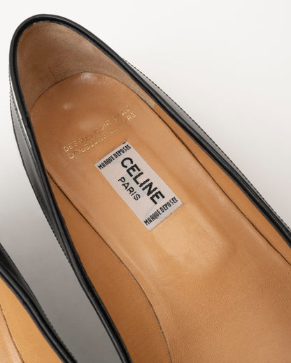 90s CELINE BW Striped Flats (36)