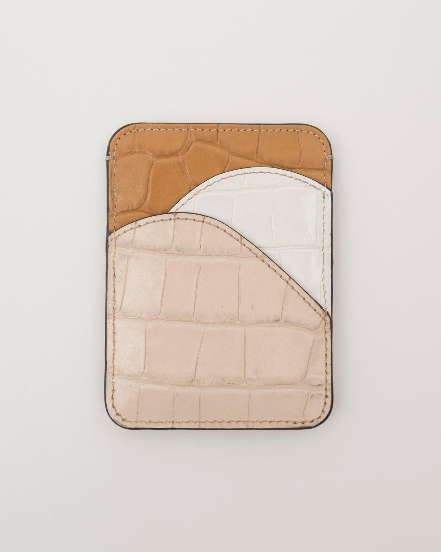 2000s CHLOE Colorblock Card Wallet