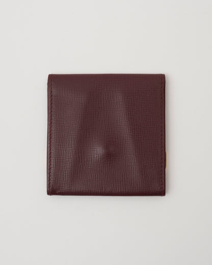 80s CARTIER Maroon Tiny Secret Case