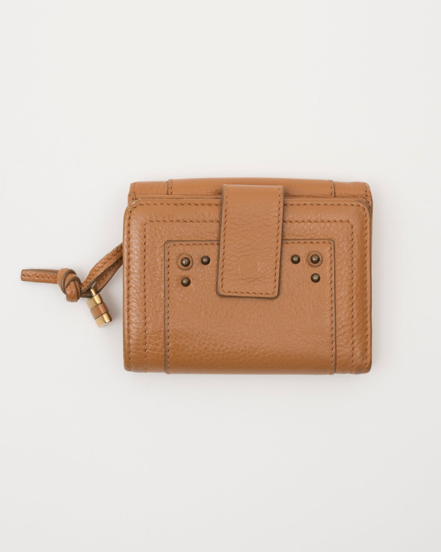 2000s CHLOE Paddington Tan Wallet
