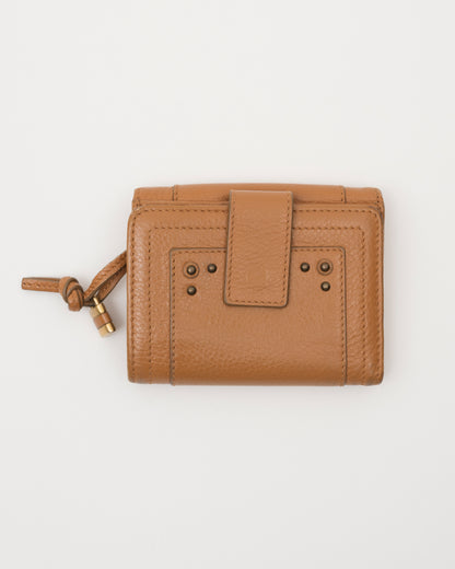 2000s CHLOE Paddington Tan Wallet