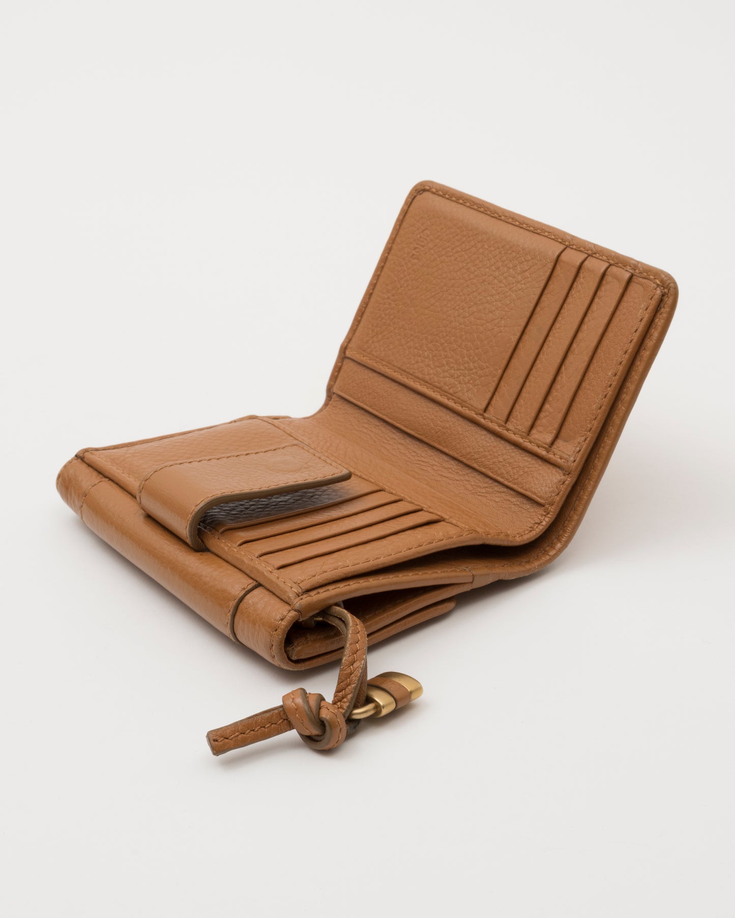 2000s CHLOE Paddington Tan Wallet