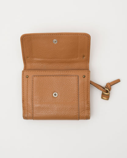 2000s CHLOE Paddington Tan Wallet