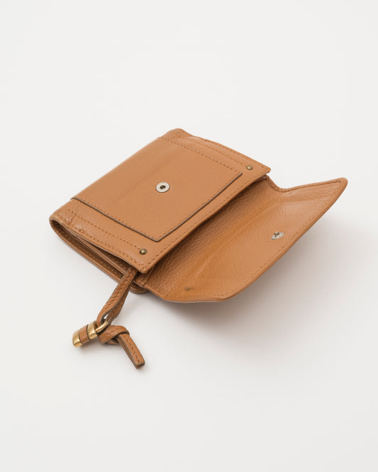 2000s CHLOE Paddington Tan Wallet