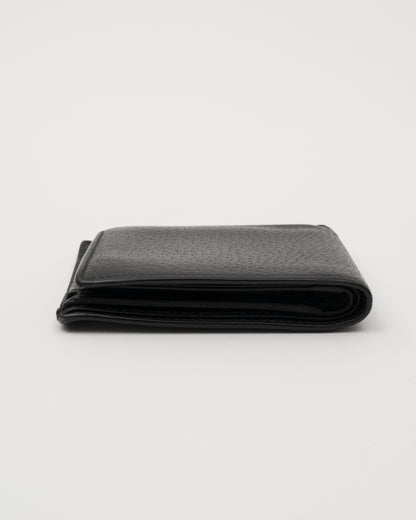 90s GUCCI Black Leather Marmont Wallet
