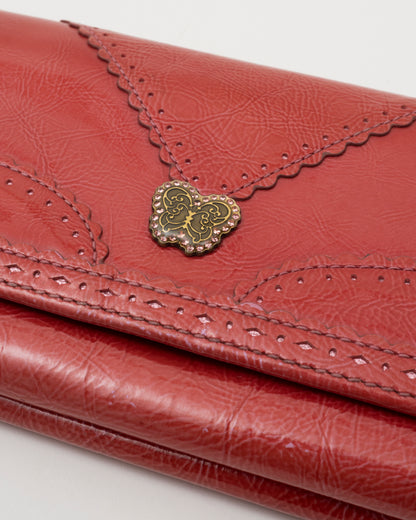 2000s ANNA SUI Red Butterfly Wallet