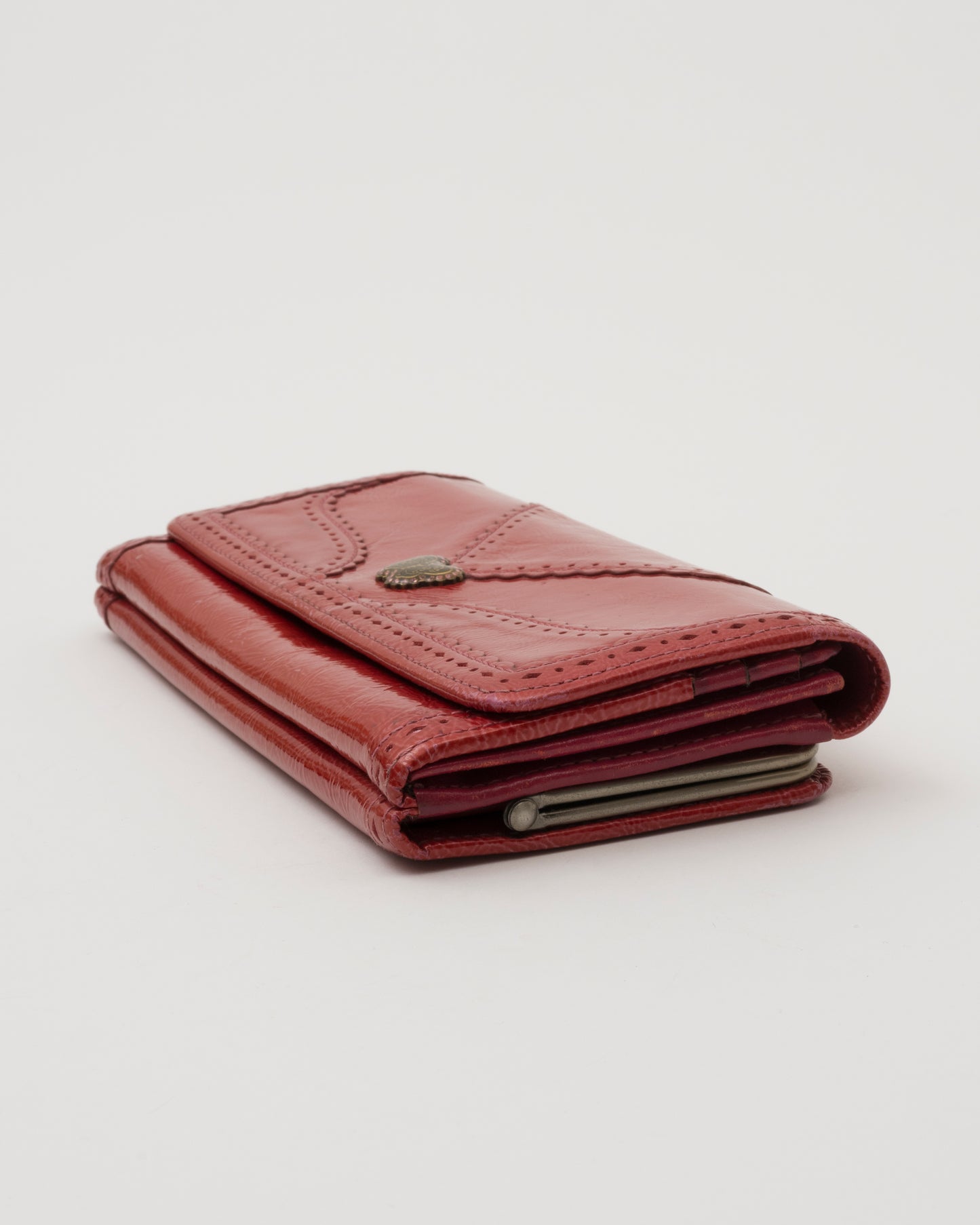 2000s ANNA SUI Red Butterfly Wallet