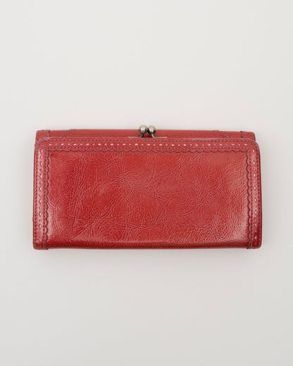 2000s ANNA SUI Red Butterfly Wallet