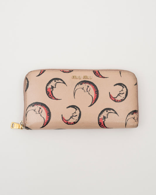 2000s MIU MIU Moon Wallet