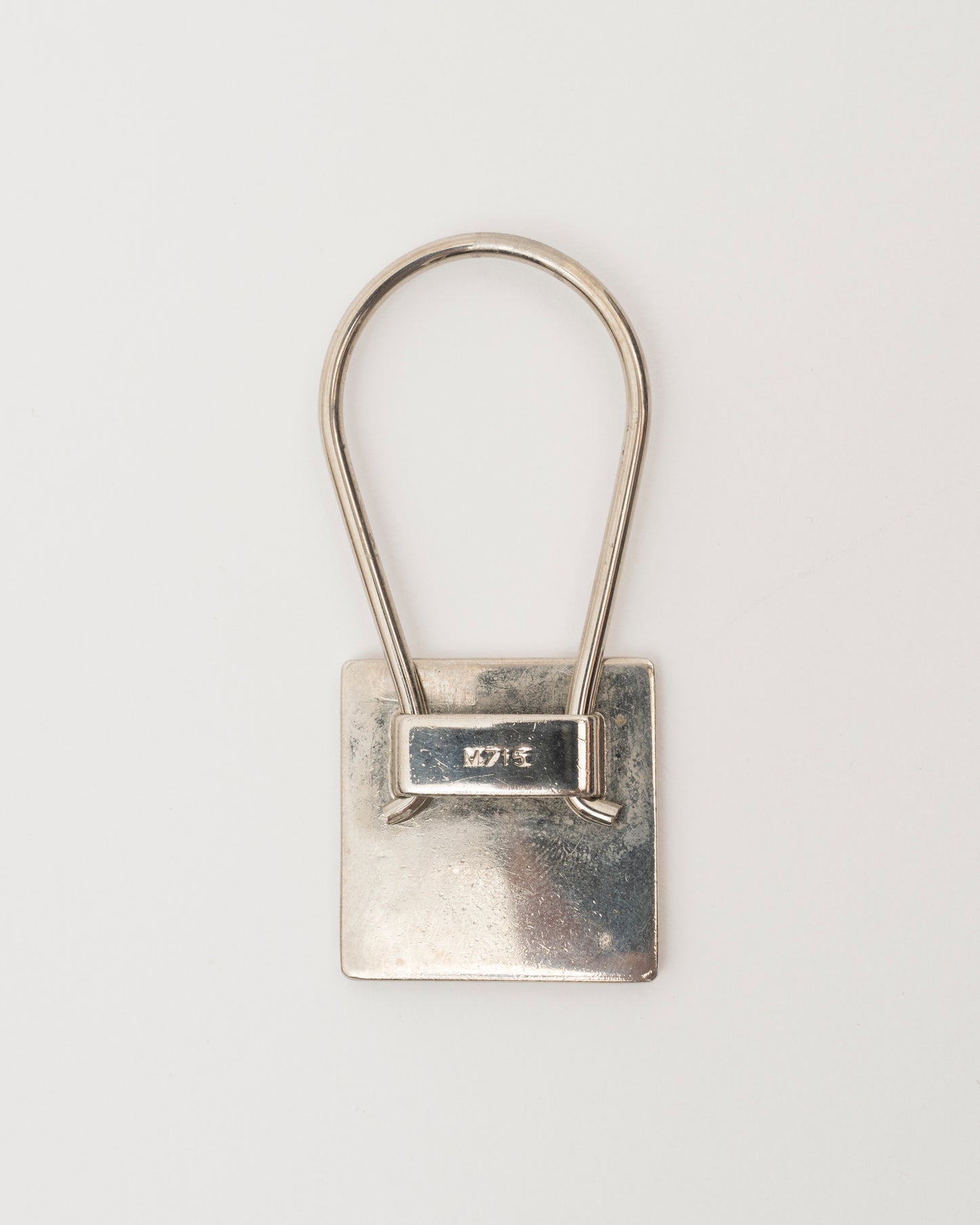 90s PRADA Brown Square Key/Bag Charm