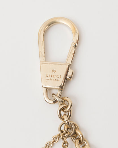 90s GUCCI Tom Ford Era Gold Boot & Bag Key/Bag Charm