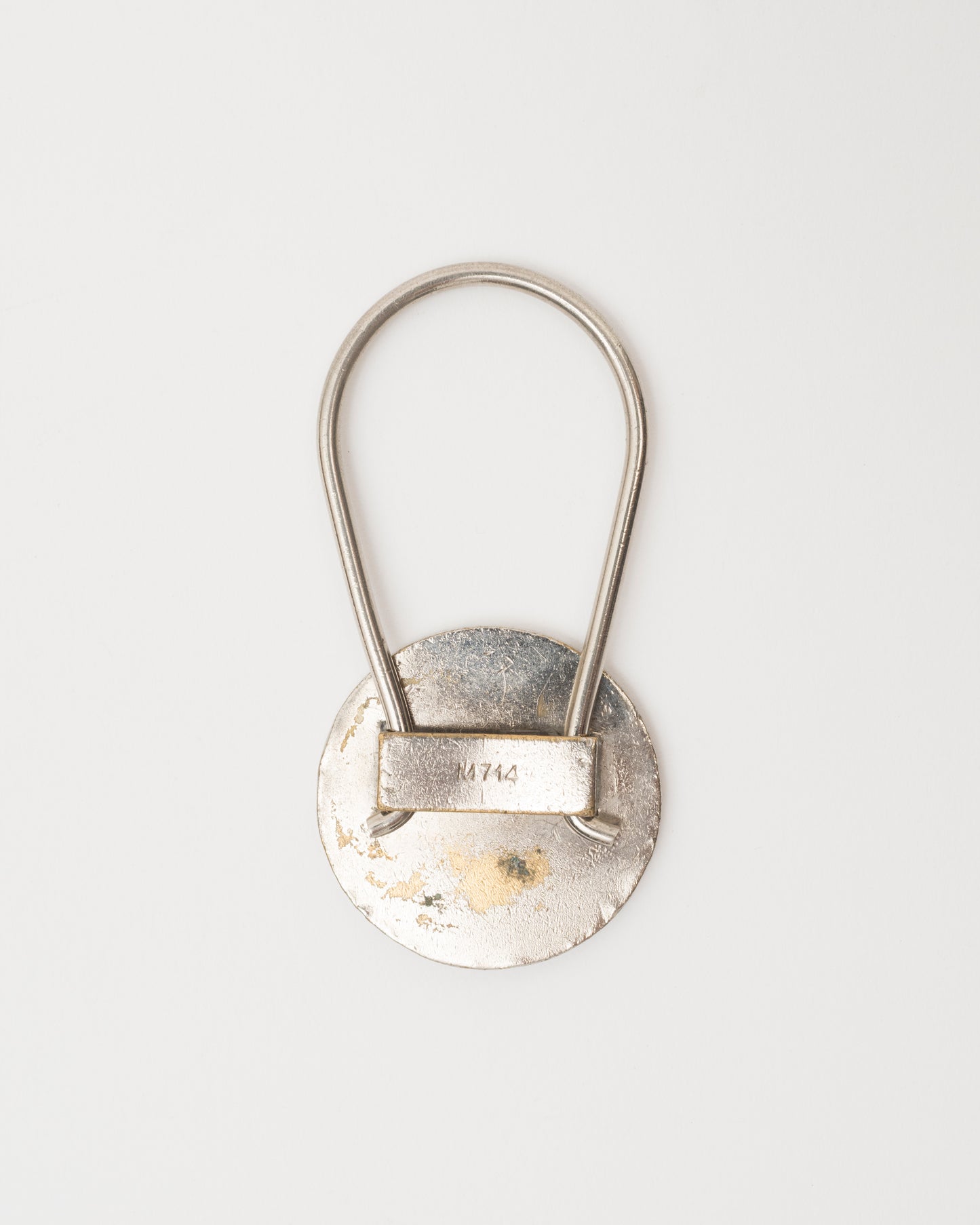 90s PRADA Pink Round Key/Bag Charm