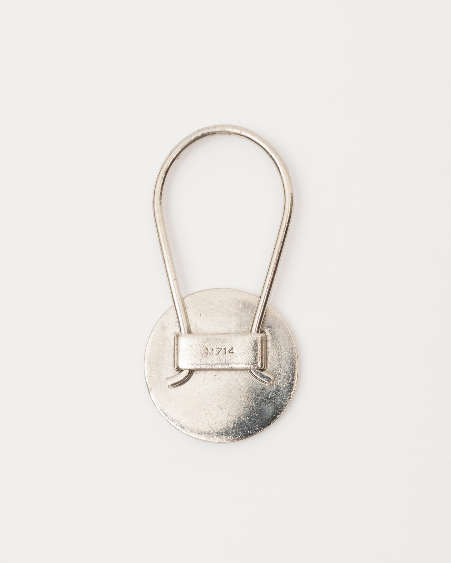 90s PRADA Brown Round Key/Bag Charm