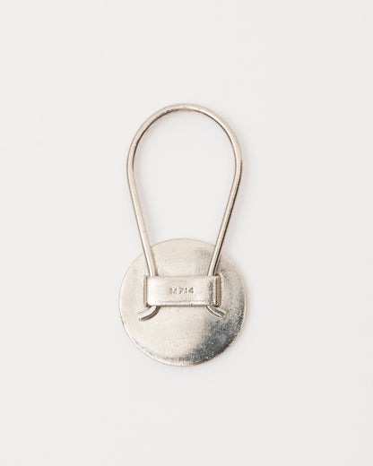 90s PRADA Brown Round Key/Bag Charm