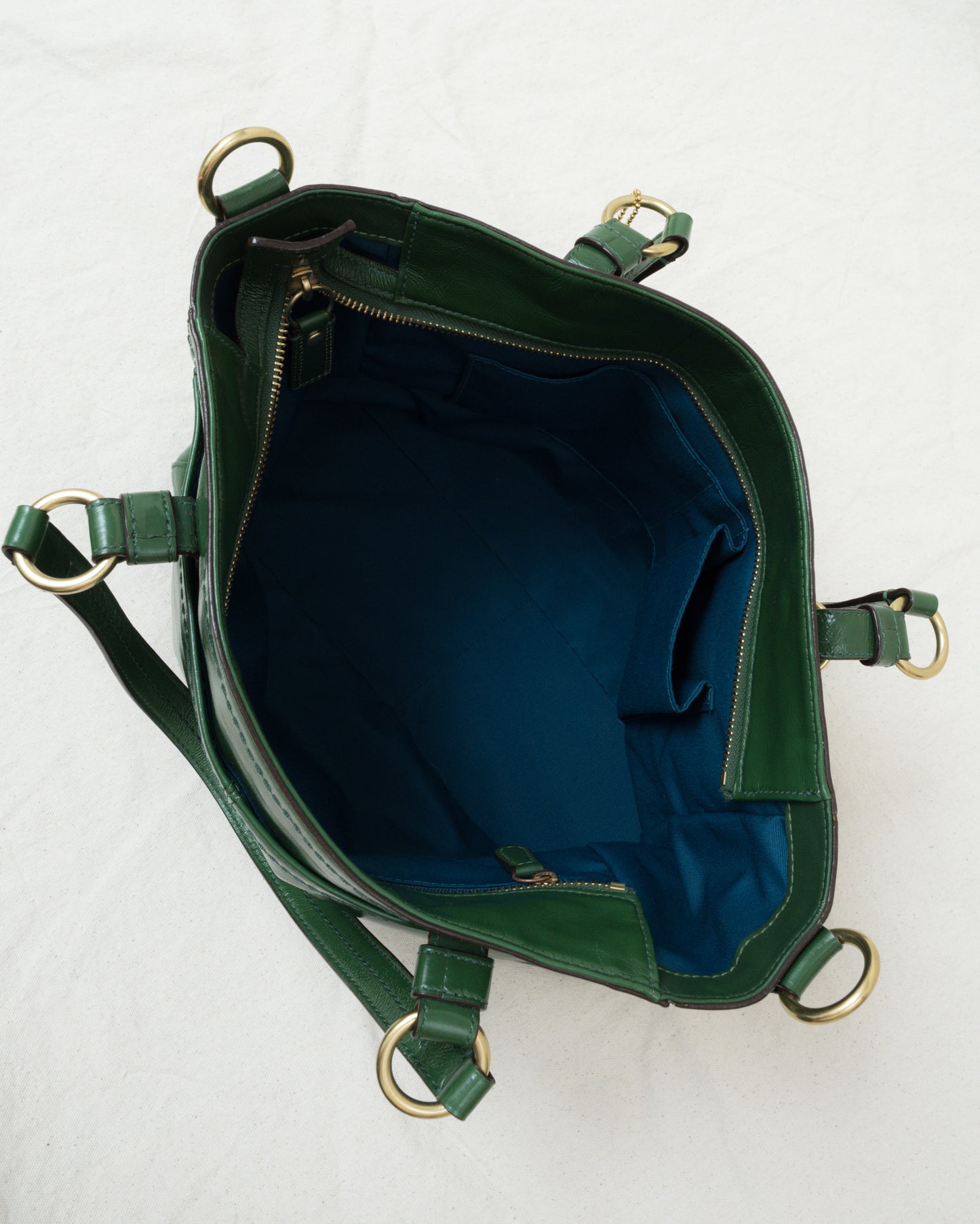 Vintage Patent Leather COACH Bag