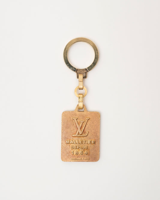 90s LOUIS VUITTON Malletier Depuis Key Charm