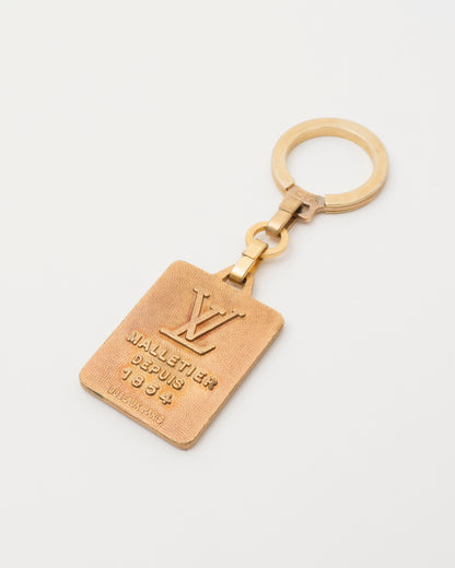 90s LOUIS VUITTON Malletier Depuis Key Charm