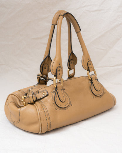 Preloved CHLOE Beige Paddington Bag