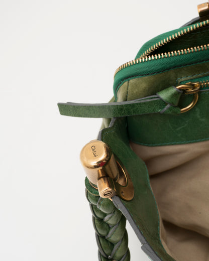 2000s CHLOE Green Heloise Bag