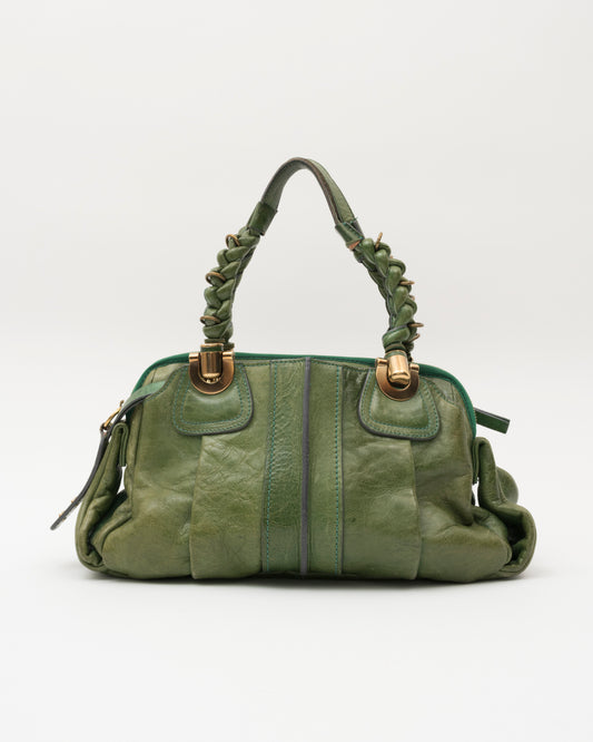 2000s CHLOE Green Heloise Bag