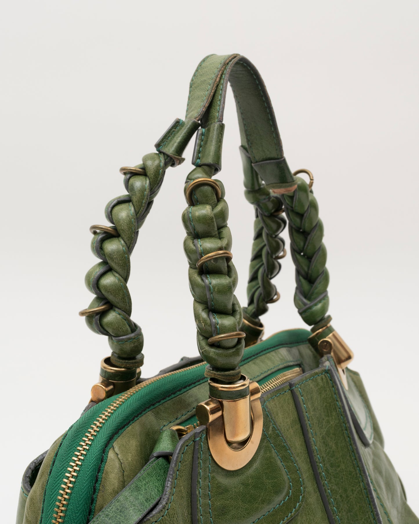 2000s CHLOE Green Heloise Bag
