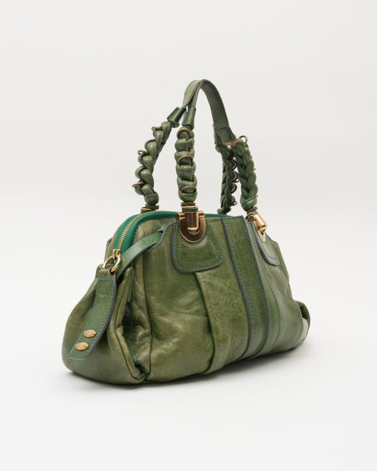 2000s CHLOE Green Heloise Bag