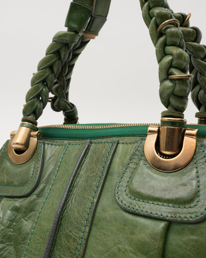 2000s CHLOE Green Heloise Bag