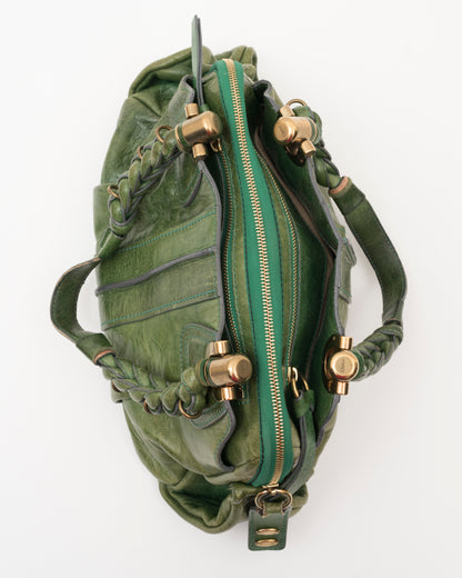 2000s CHLOE Green Heloise Bag