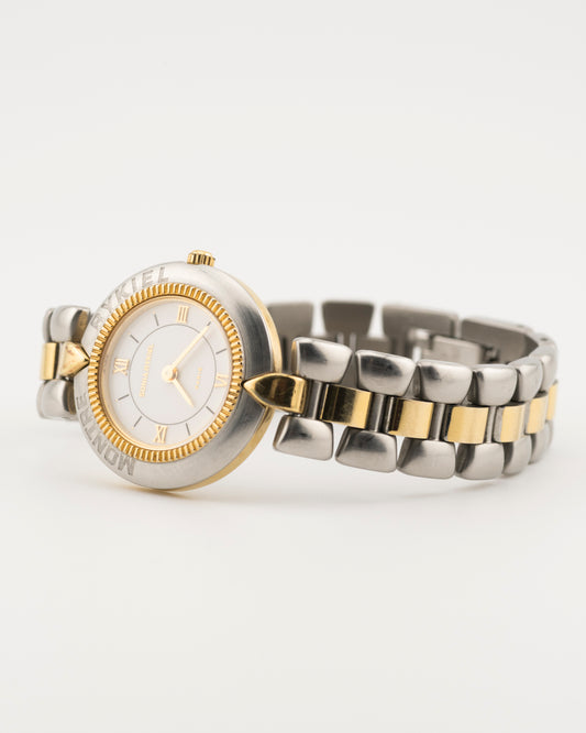 90s SONIA RYKIEL Two Tone Watch