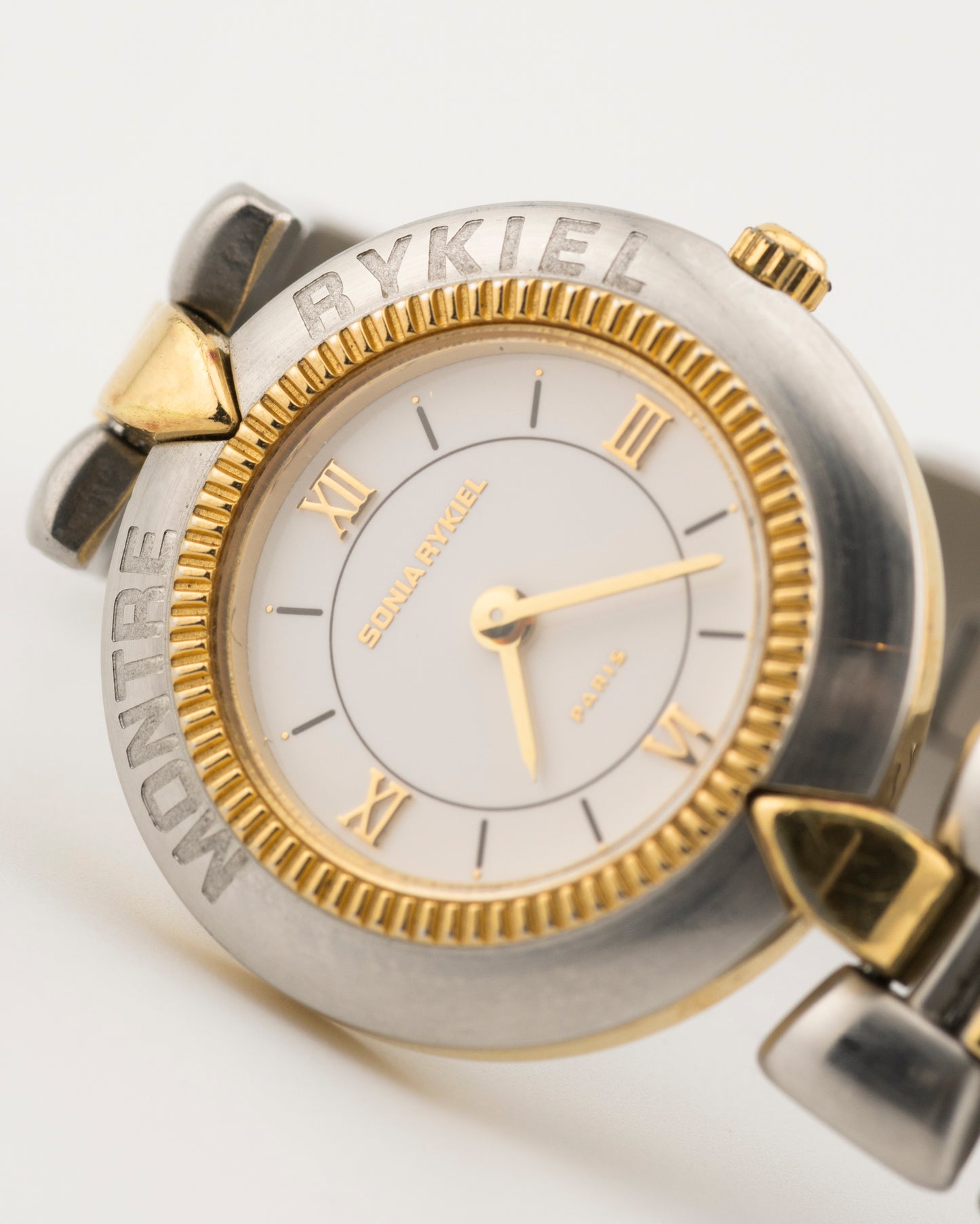 90s SONIA RYKIEL Two Tone Watch