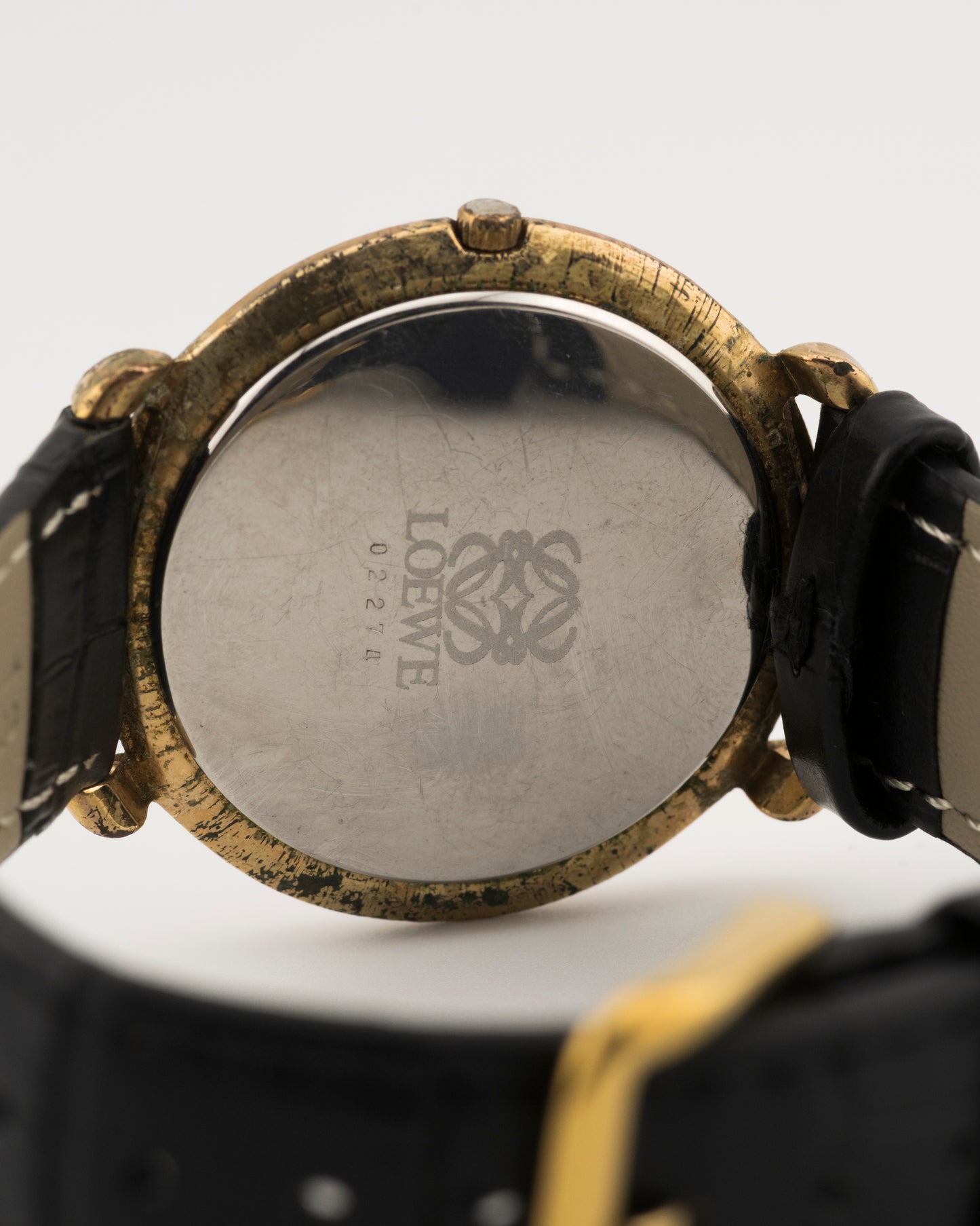 90s LOEWE Leaf & Acorn Watch