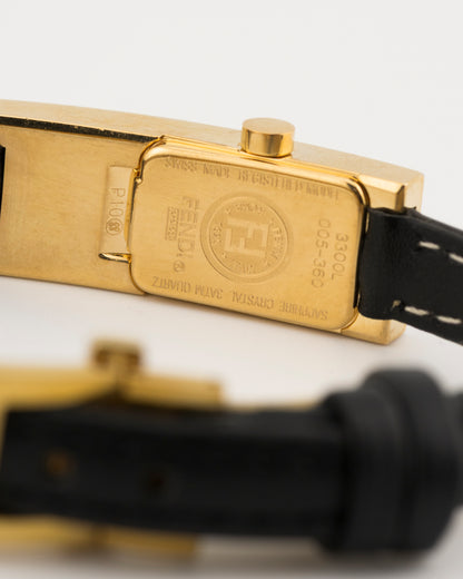 90s FENDI 3300L Gold Watch