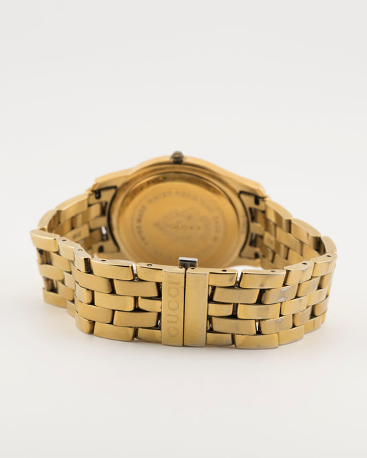 90s GUCCI 5400M Gold Watch