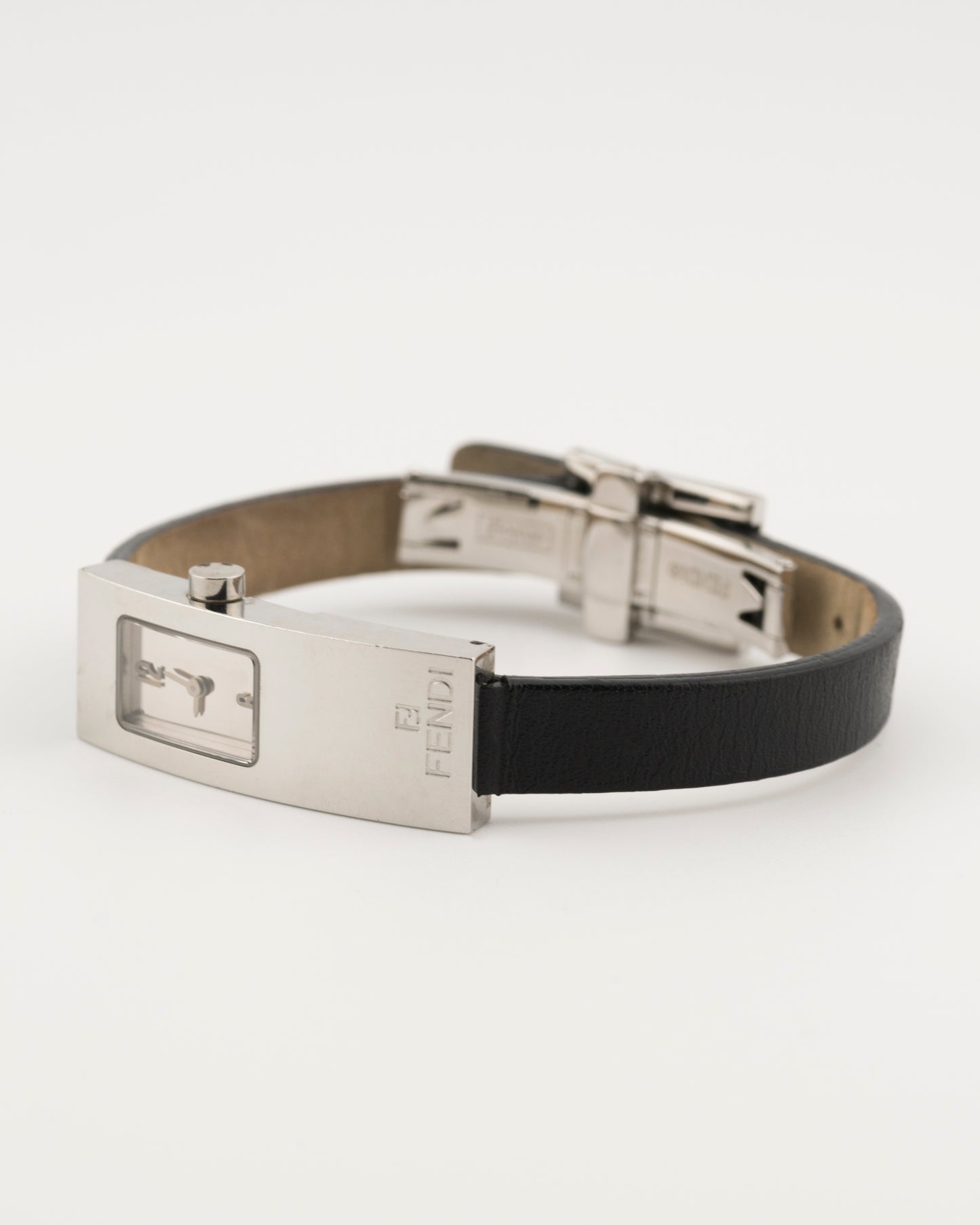 90s FENDI 3300L Silver Watch