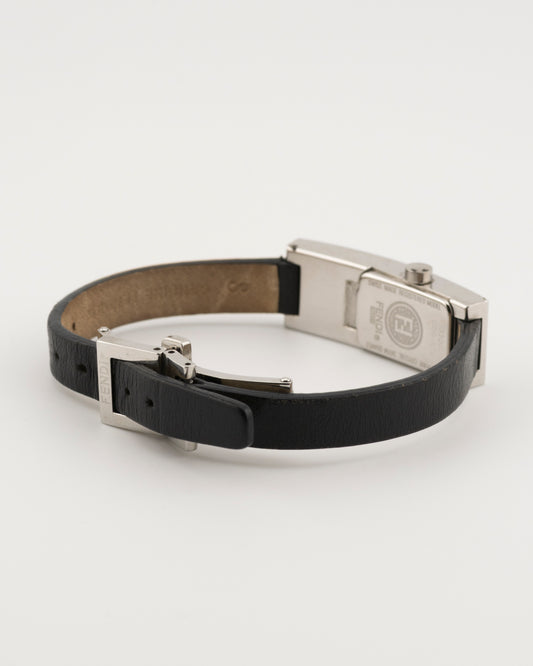 90s FENDI 3300L Silver Watch