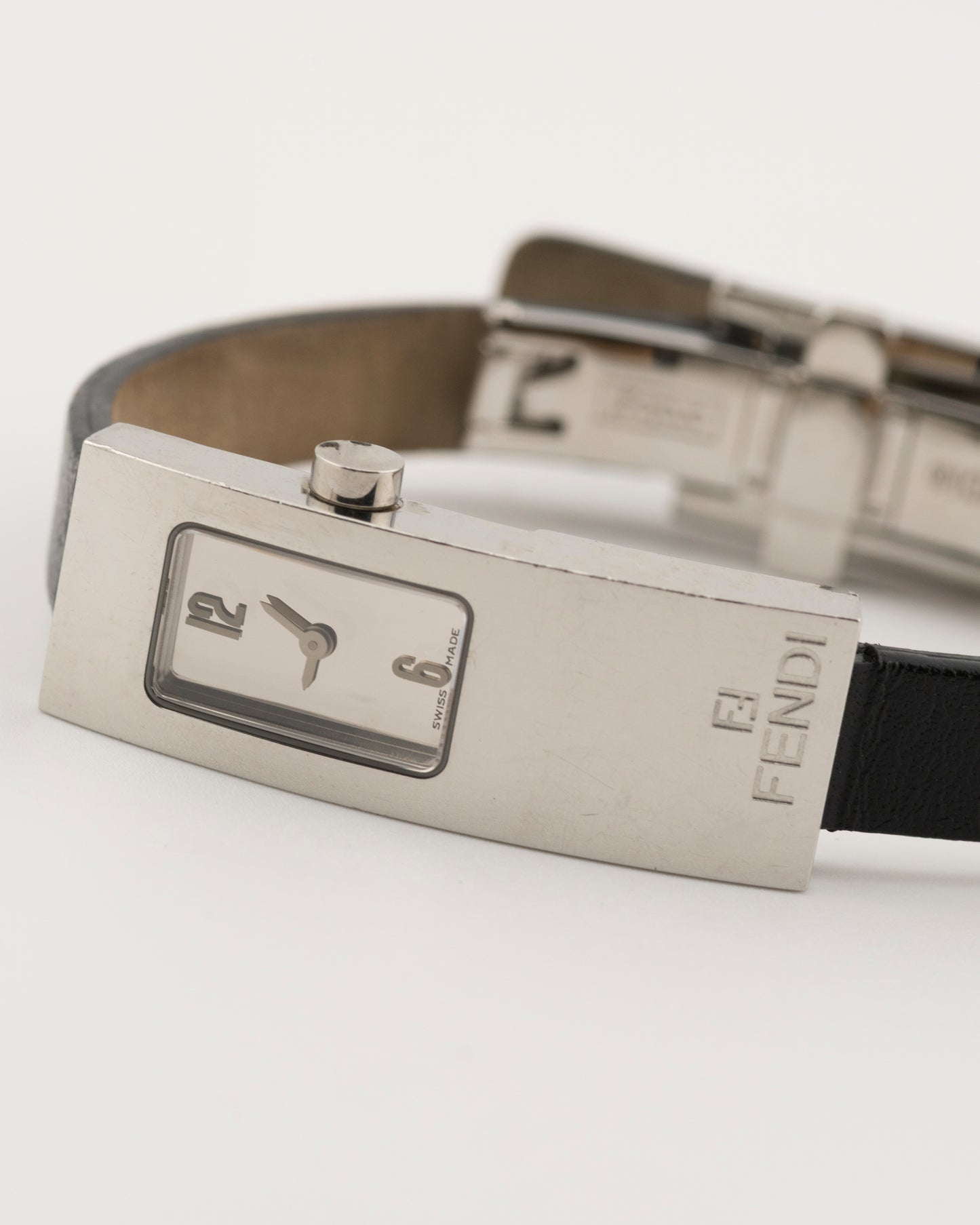90s FENDI 3300L Silver Watch