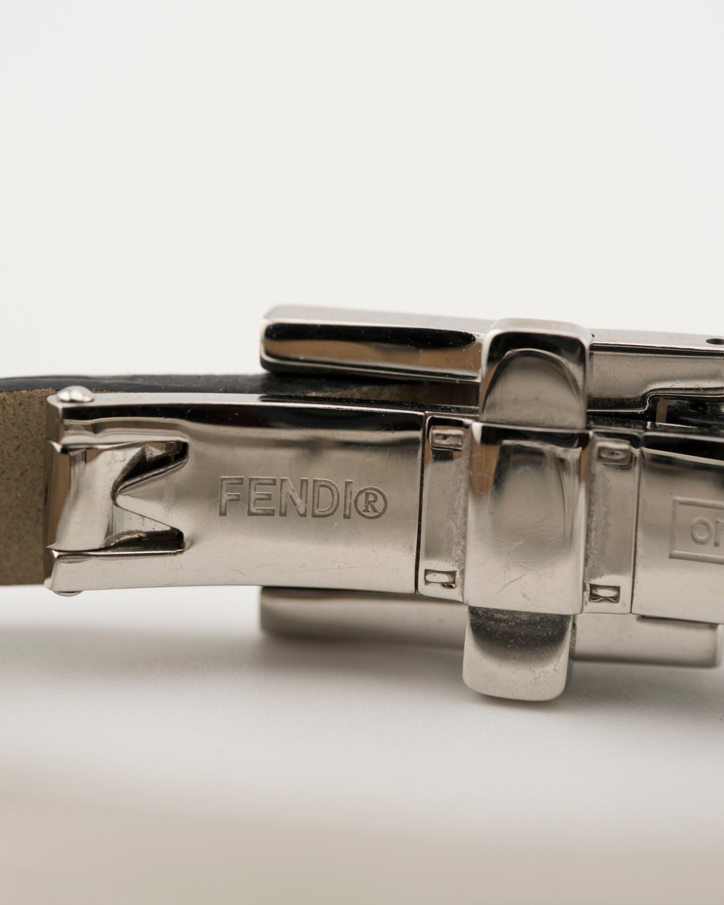 90s FENDI 3300L Silver Watch