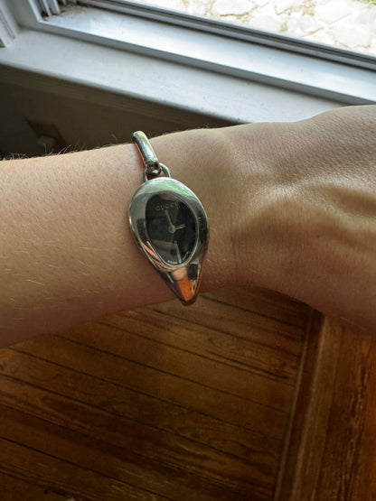 90s GUCCI 103 Silver Watch