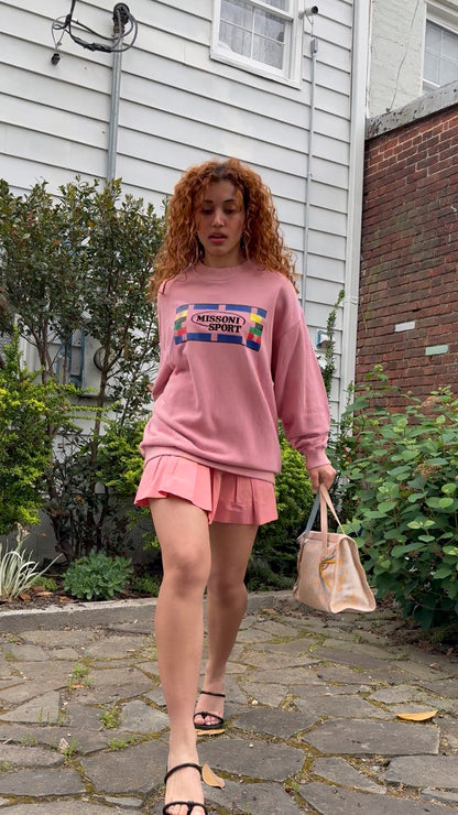 90s FENDI ZUCCINO Multicolor Canvas Bag