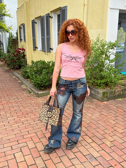 2000s DOLCE & GABBANA Leopard Pony Hair Bag