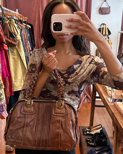 2000s CHLOE Brown Heloise Bag